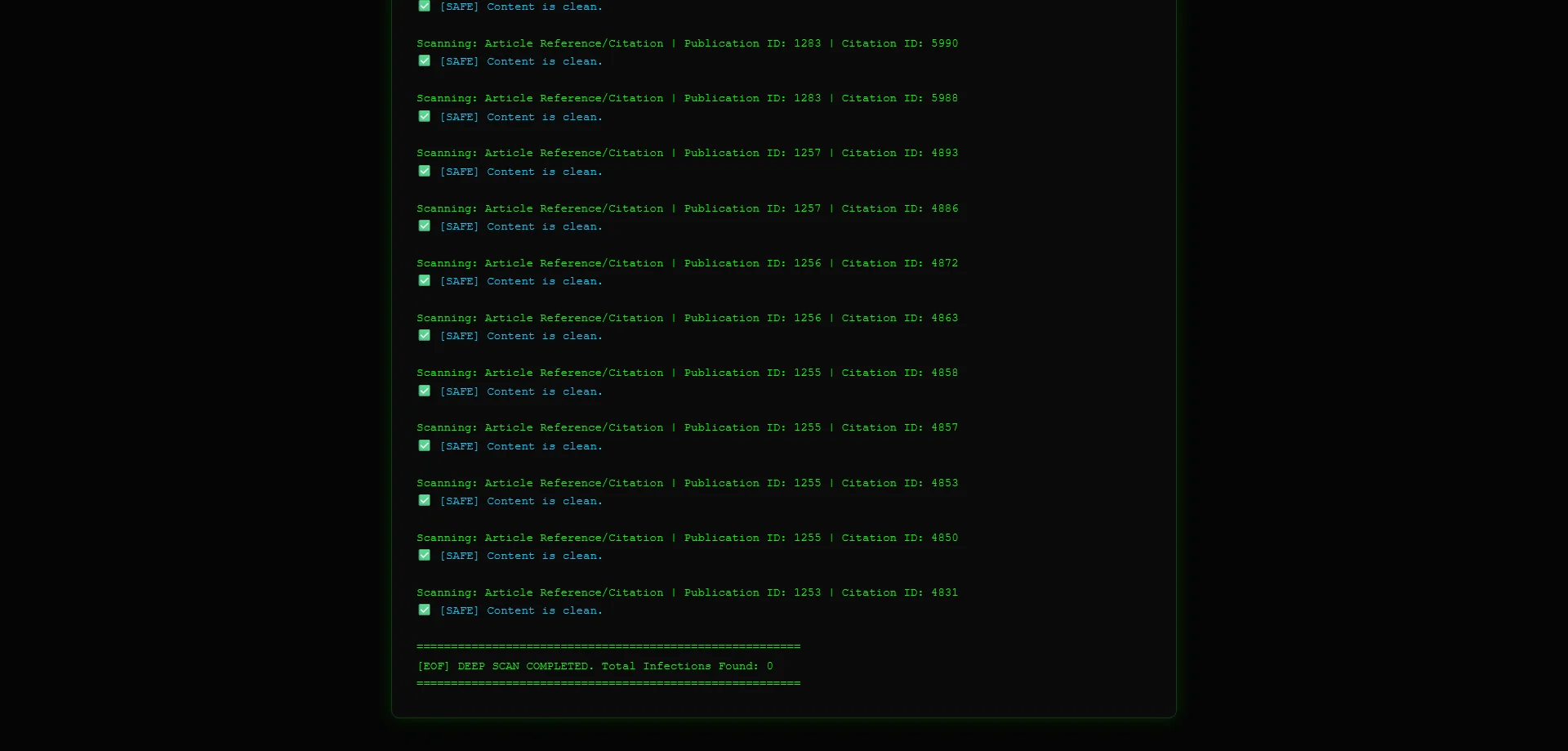 Spam Annihilator AI V2 - OJS Anti-Spam & SEO Blocker